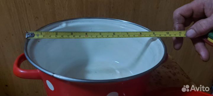 Кастрюли эмалированные