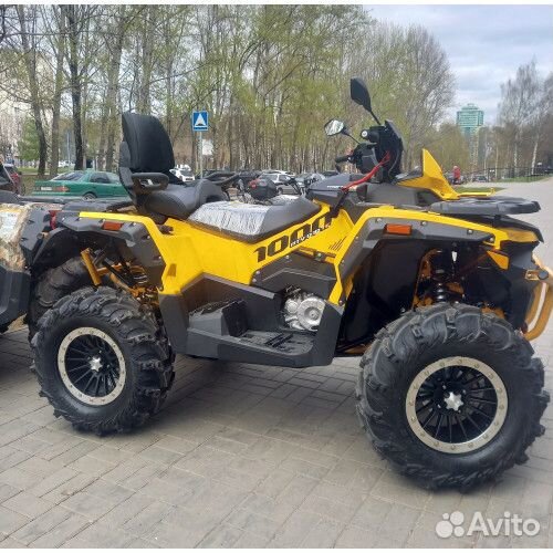 Квадроцикл stels ATV010 (те) (желтый)