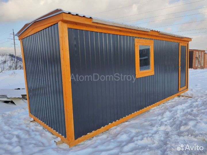 Бытовка металлическая хоз блок / С гарантией