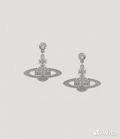 Серьги серебро Vivienne Westwood