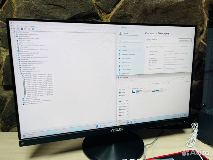 Пк с монитором 144Hz RTX 3060Ti