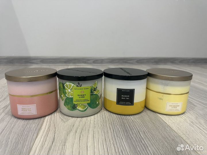 Bath and body works свеча новая оригинал