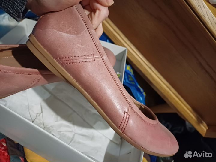 Балетки clarks новые