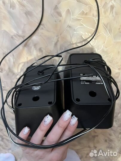 Колонки компьютерные Sven 312 черный (SV-012540)