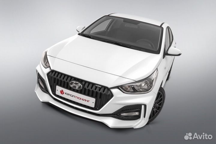 Обвес на hyundai solaris 2 квант