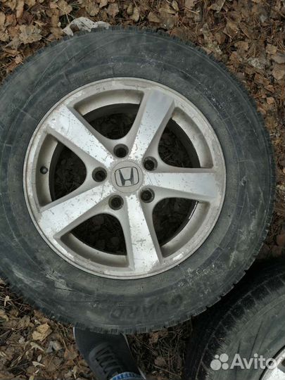 Литые диски r15 на Honda odyssey