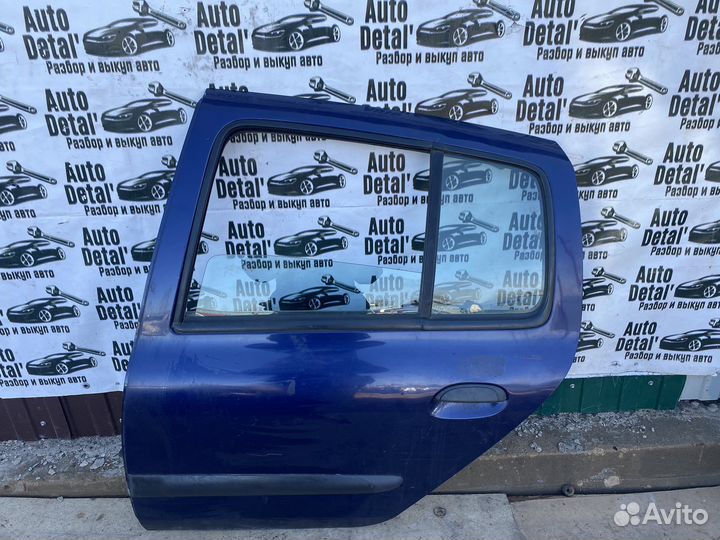 Дверь задняя левая renault symbol 1