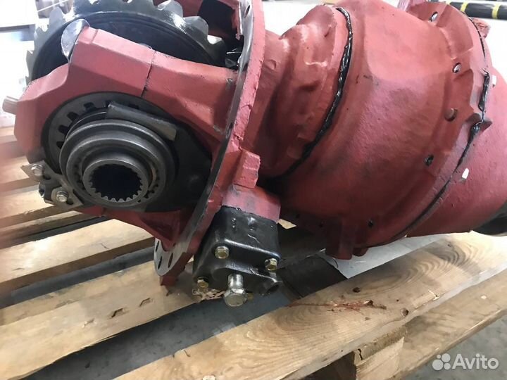 Редуктор среднего моста маз 25х13 овальный картер