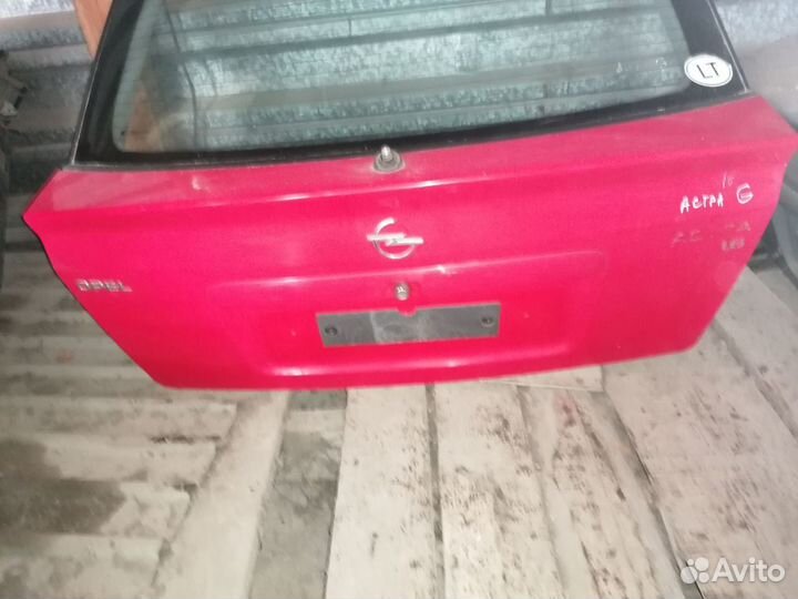 Крышка багажника Опель Астра G х/б. купе