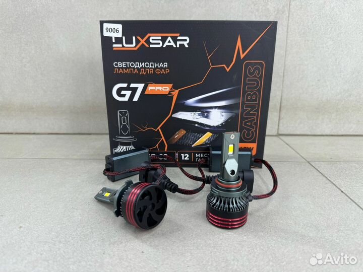 LED лампы LuxSar G7 Pro HB4 (9006) Canbus 45w