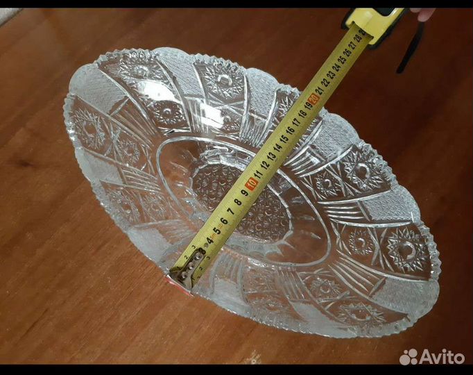 Ваза для фруктов«Ладья», Богемия Чехословакия