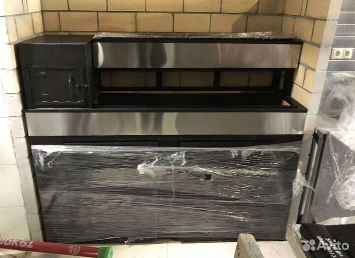 Мангал с дымоходом Мд-06