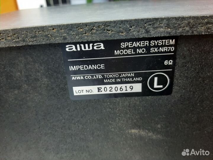 Акустика Aiwa. Мощность 120Вт