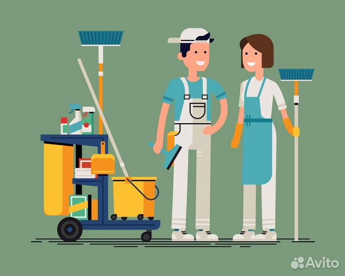 Клинер (сжм) в фитнес клуб