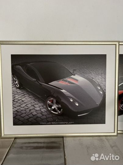 Большие постеры на пвх в раме