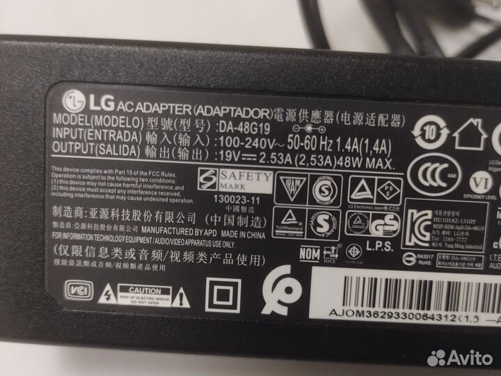 DA-48G19 Блок питания для TV LG (оригинал)