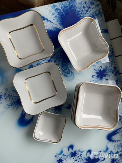 Салатники порционные фарфоровые