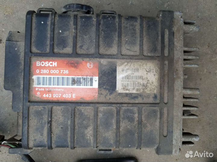 Блок управления двигателем эбу сеат толедо