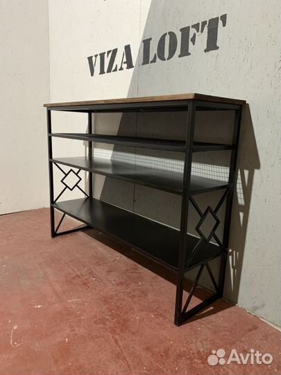 Подставка для обуви, обувница лофт