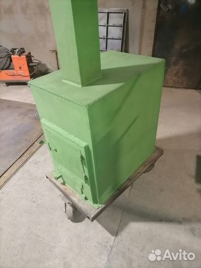 Печка буржуйка на дровах