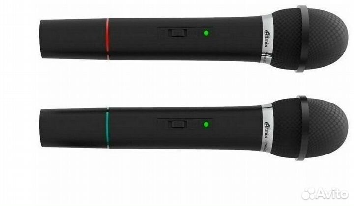 2 микрофона для выступлений под фонограмму