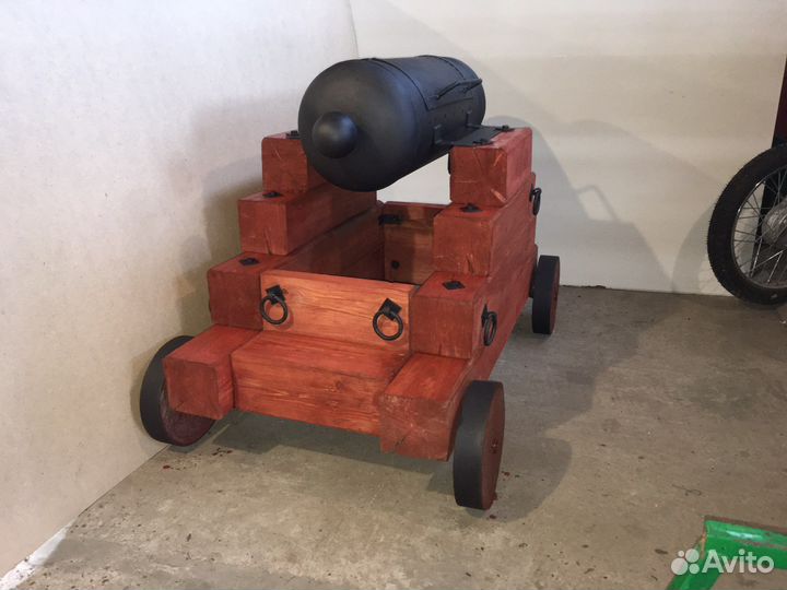 Мангал пушка