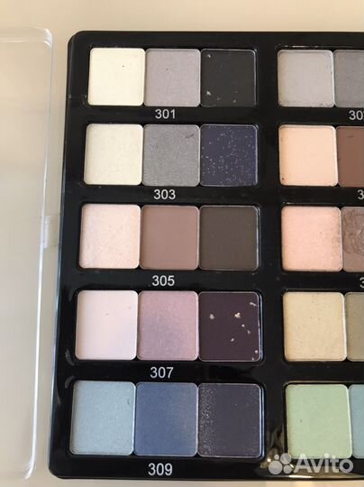 Палитра теней для век Triumph тестеры