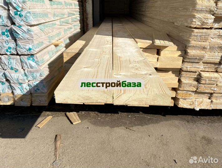 Доска сухая строганная