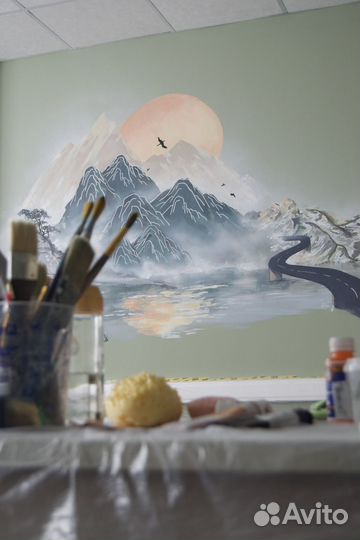 Роспись стен, художник - консультация бесплатно