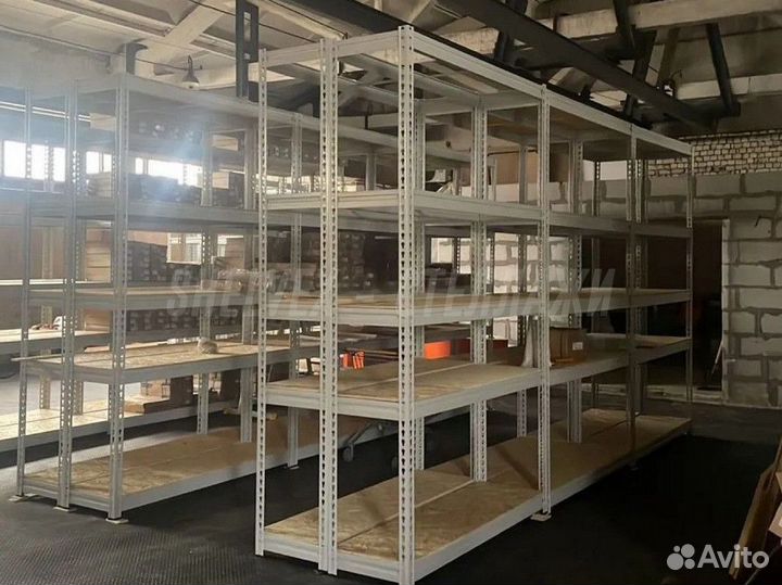 Стеллажи металлические складские
