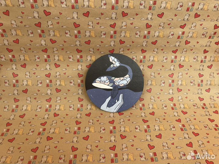 Картина d18 акрил холст на картоне