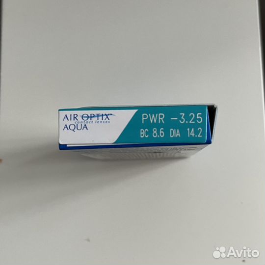 Линзы контактные Air optix - 3.25