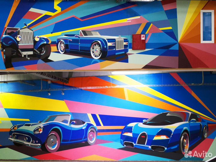 Граффити оформление / Роспись стен / Художник