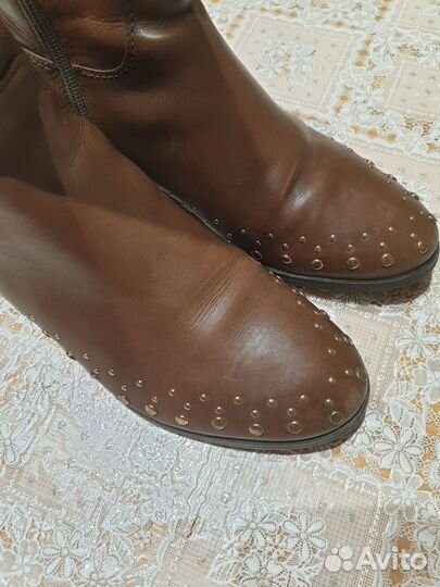 Сапоги женские натуральная кожа Mascotte