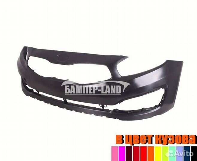Бампер передний Kia Ceed 2 новый любой цвет