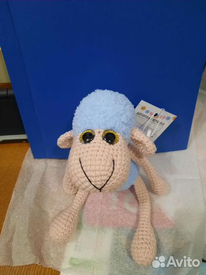 Мягкие игрушки,ручная вязка