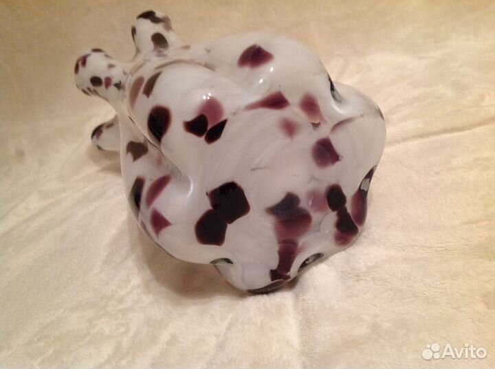 Ваза для цветов, цветное стекло