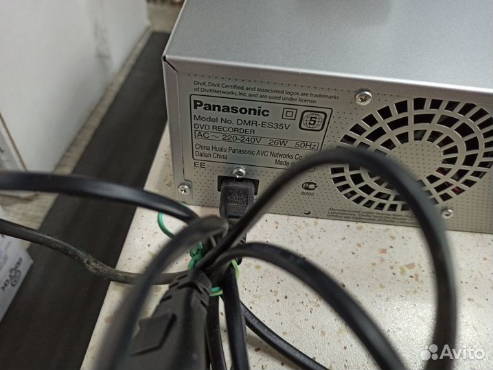 DVD/VHS рекордер Panasonic DMR-ES35V