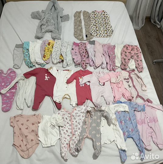 Вещи пакетом на девочку