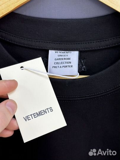 Футболка vetements оверсайз унисекс (новинка)