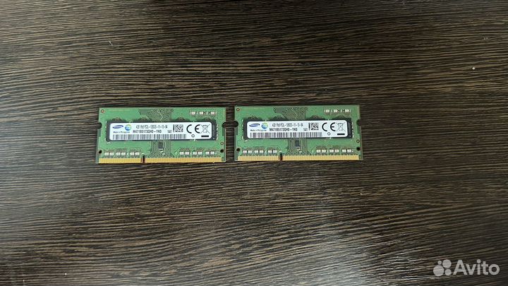 Оперативная память ddr3 для ноутбука 8gb
