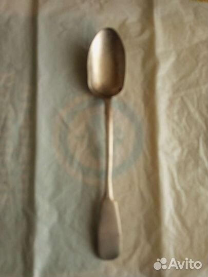 Старинная Серебряная Ложка. Царская Россия