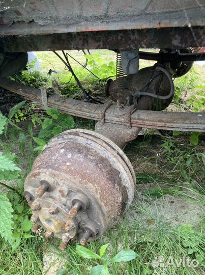 Ford transit 1990 год. Задний мост на 6 болтов