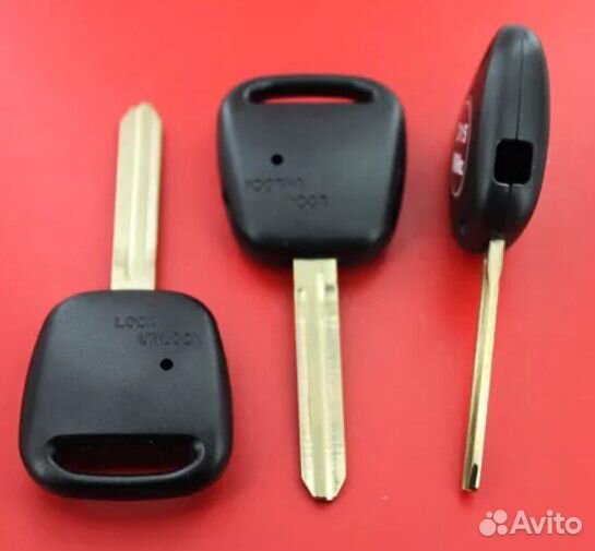 Корпус ключа Тойота Витц Функарго 1 кнопка toy42