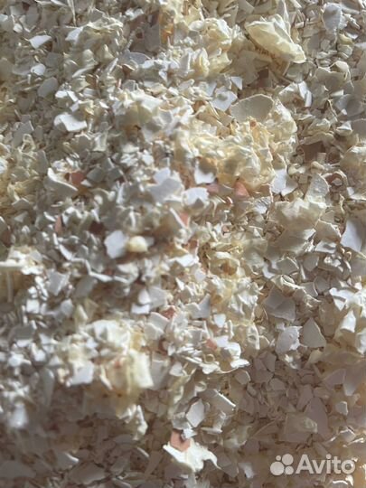 Скорлупа яичная фасованная в мешки по 20кг