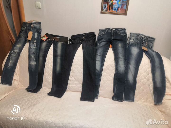 Джинсы жен. подросток р27-30