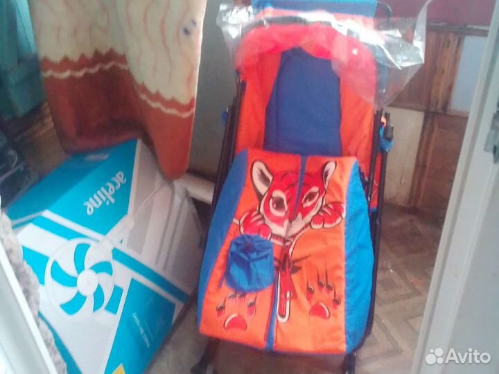 Детские зимние санки