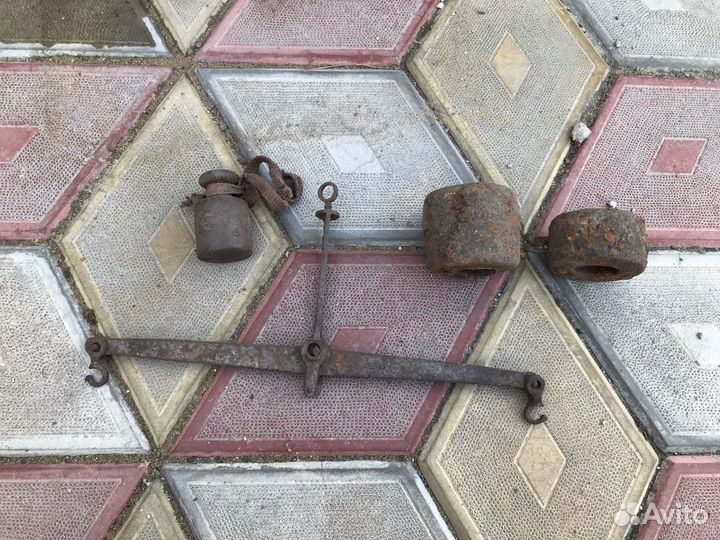 Весы и груз