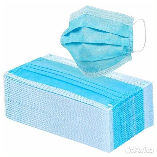 Маска медицинская одноразовая