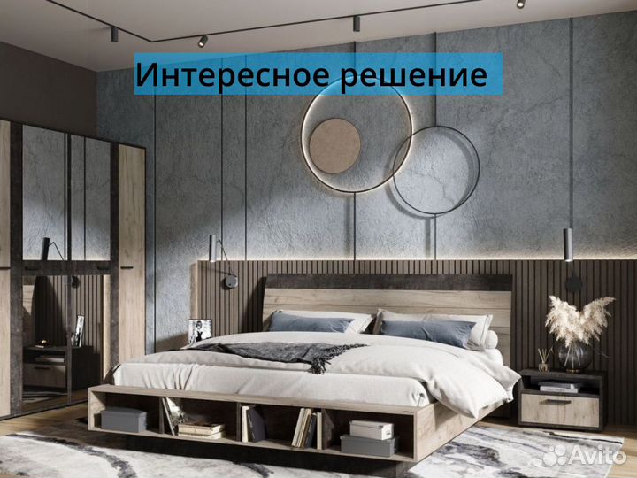 Кровать двуспальная 180 см